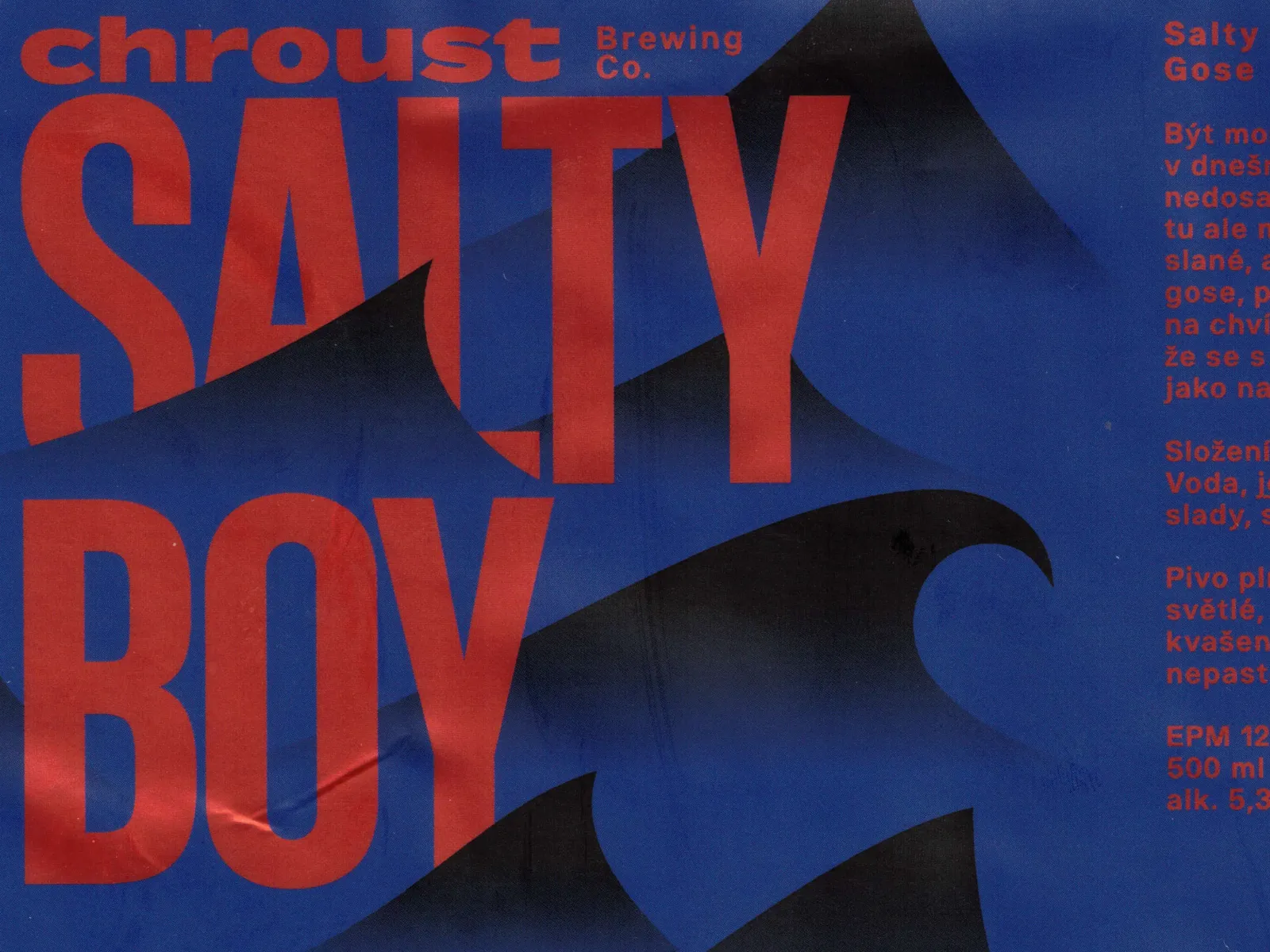 Salty Boy 12° — Gose, Chroust